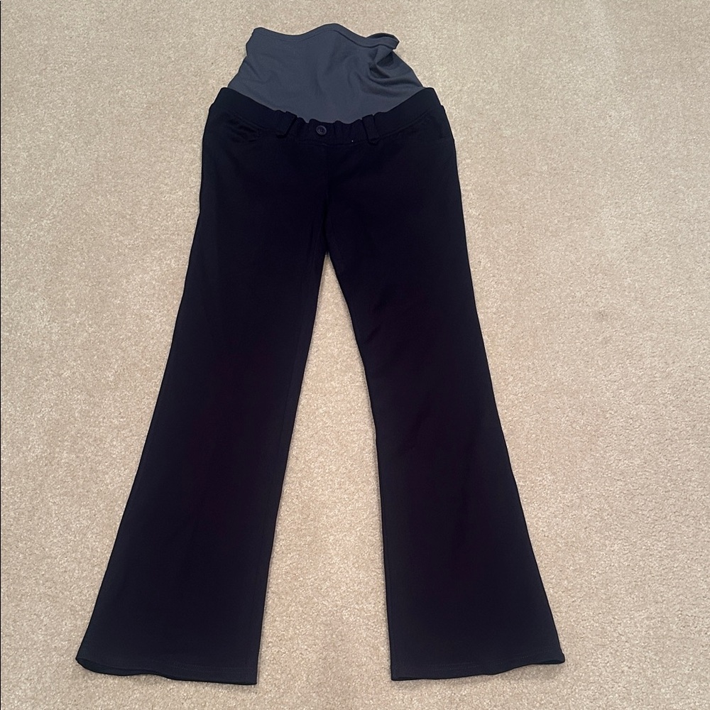 Maternity slightly Flared dark blue Pants by Maacie